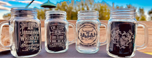 Customizable jars 12 pk