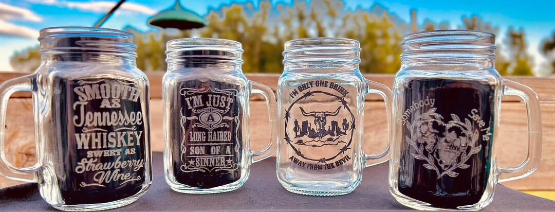 Customizable jars 12 pk